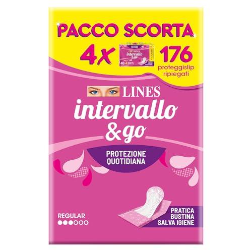 Lines Intervallo & GO Ripiegato - Pacco Scorta 176 Proteggislip