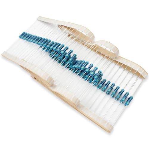 Innfeeltech 100 Pz 1/2W 1% Tolleranza 4.7K Ohm Resistenza del Film Metallo per DIY Progetto ed Esperimenti