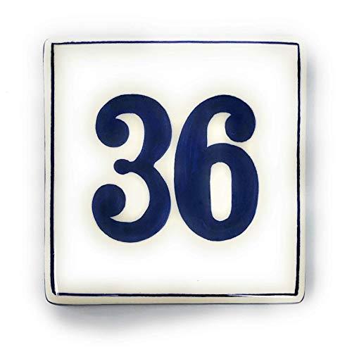 Ceramica d'Arte Parrini - Piastrella 10x10 cm personalizzata, dipinta a mano