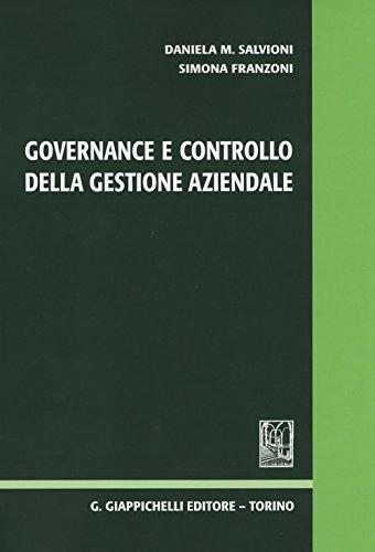 Governance e controllo della gestione aziendale