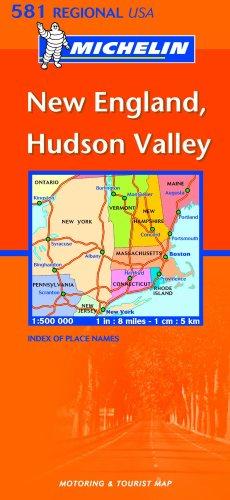 New England, Hudson Valley 1:500.000: No. 581