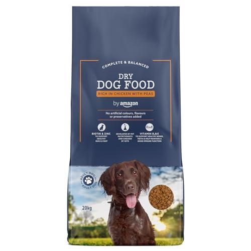 Amazon - Alimento secco completo per cani adulti ricco di pollo con piselli, 20 kg