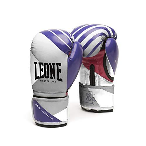 Leone 1947 Guanti Boxe Fighter Life Viola 10oz