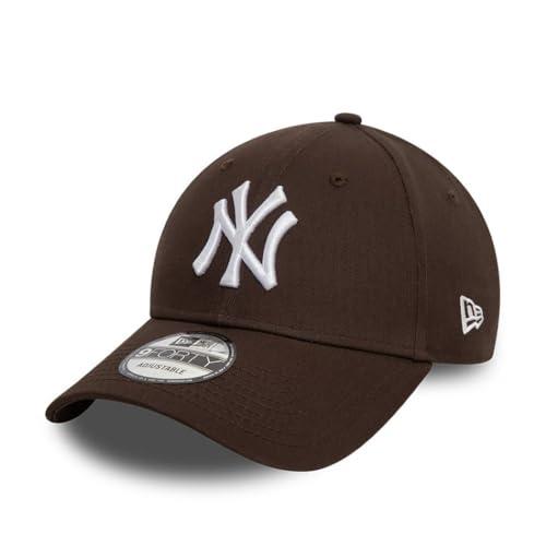 New Era New York Yankees MLB League Essential Marrone 9Forty Berretto Regolabile