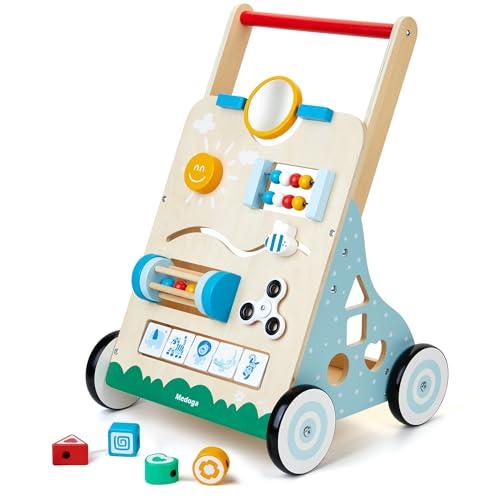 Girello in Legno 10 in 1 Multifunzionale per Bambini
