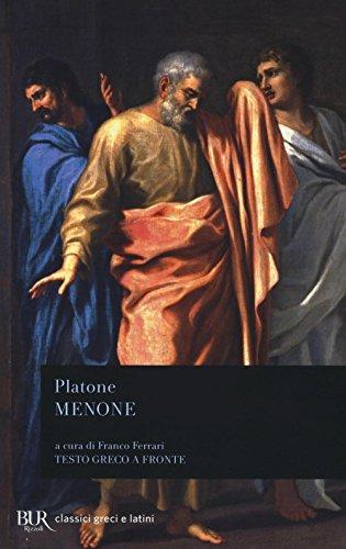 Menone di Platone - Edizione Bureau Rizzoli