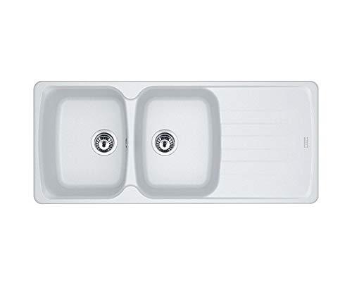 Franke Lavello Fragranite Bianco 2 Vasche AZG 621