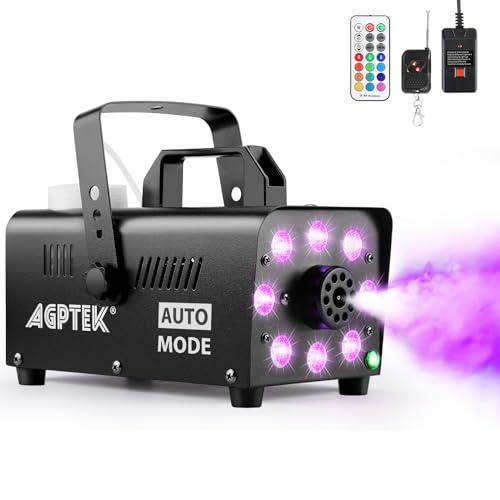 Macchina del Fumo AGPTEK con 13 Luci LED Colorate