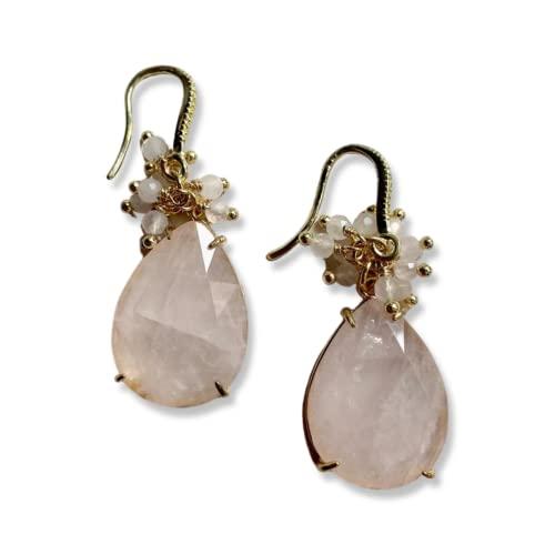 Orecchini Artigianali in Pietre Dure e Perline Anallergiche