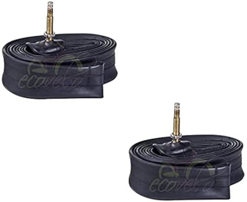 2 Camere d'Aria 26 x 1.75/1.90/2.125 con Valvola Regina Italia per City Bike, Bici, Bicicletta, Mountain Bike MTB
