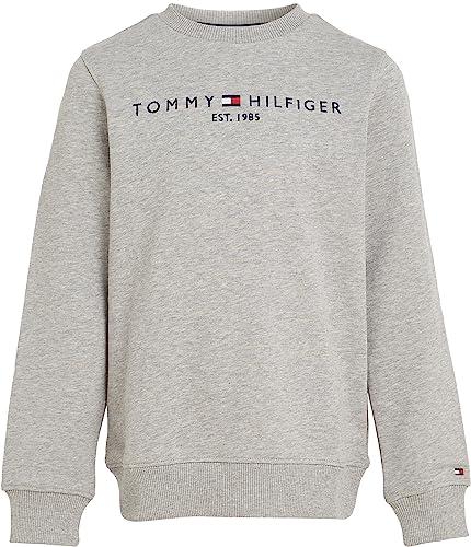 Tommy Hilfiger Felpa Essential Unisex Bambini Grigio