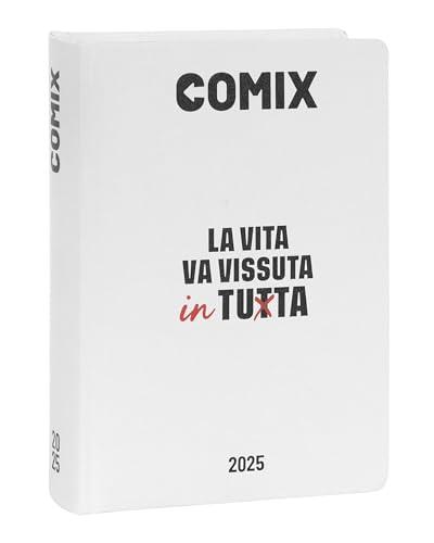 COMIX - Diario Giornaliero 16 Mesi 2024-2025 Bianco