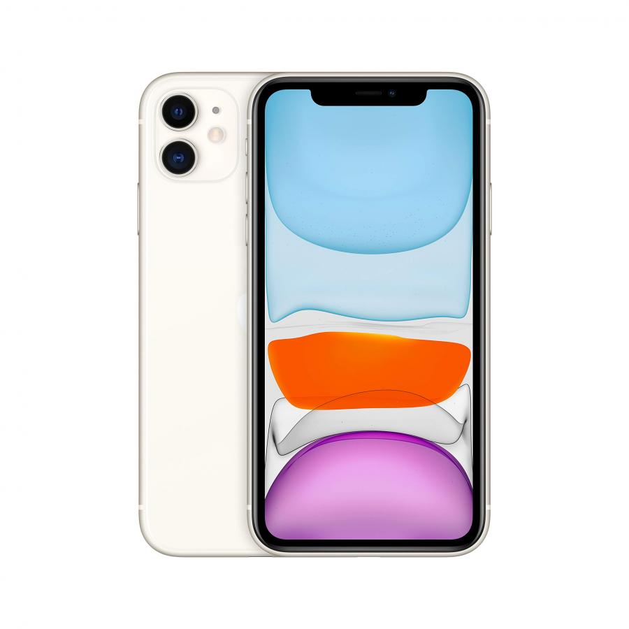 APPLE - iPhone 11 128GB (Senza accessori)-Bianco