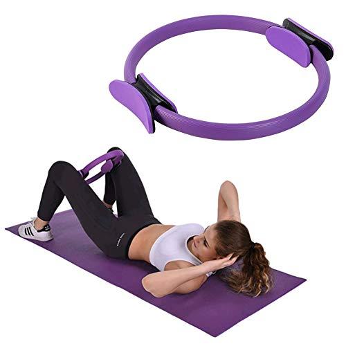 Ring Pilates Cerchio Pilates Ring Anello Yoga Ring, Cerchi per Pilates, Cerchia di Pilates, per fitness a casa Adatto, Doppio Manico per Circle Pilates - Yoga Gym Fitness Allenamento, per Le Donne