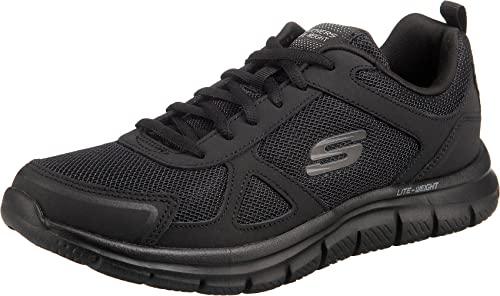 Skechers Track Scloric Sneaker Uomo Nero Total Black