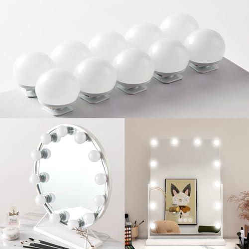 Luci da Specchio LED Hollywood con 10 Lampadine Regolabili