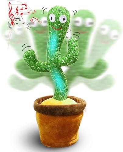 Cactus Ballerino e Parlante SQUADO: Divertimento Interattivo per Bambini e Adulti
