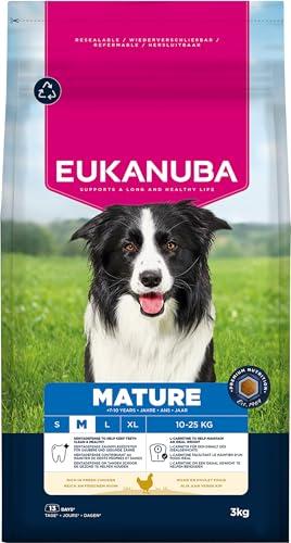 Eukanuba Adult 7+ Medium Breed Pollo Fresco - Alimento secco per cani maturi di taglia media