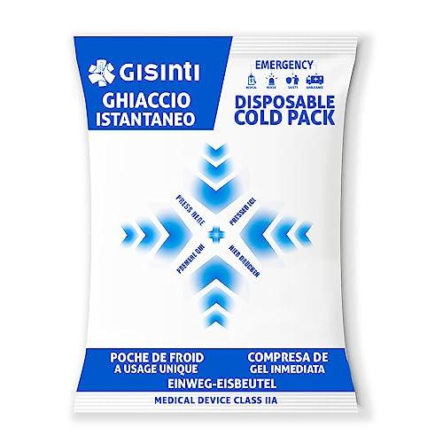 Gisinti Busta Ghiaccio Monouso - Sacco Gelo Istantaneo Made in Italy (100 Pezzi)