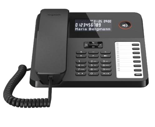Gigaset Desk 600 Nero: Telefono Fisso Professionale per la Tua Scrivania