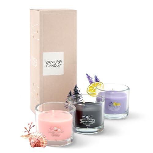 Yankee Candle Set Regalo 3 Mini Candele Votive Profumate