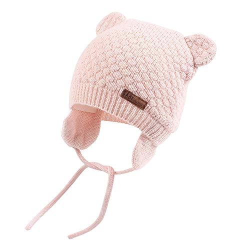 DRESHOW Cappello Neonato Orsetto con Orecchie