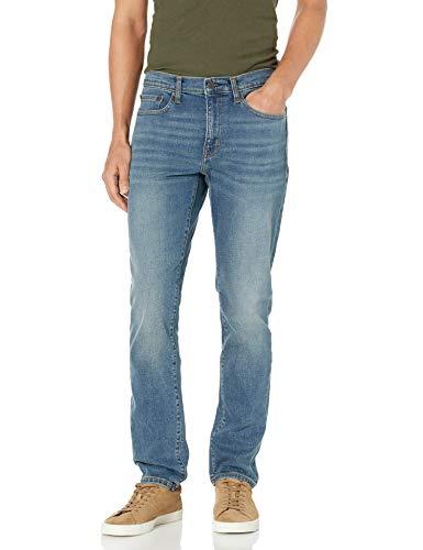 Amazon Essentials Jeans Slim Fit Uomo, Blu Medio Vintage