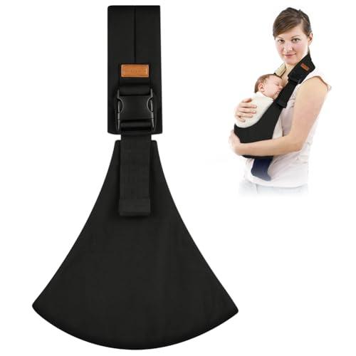 AOOWU Fascia Porta Bebè Ergonomica e Regolabile