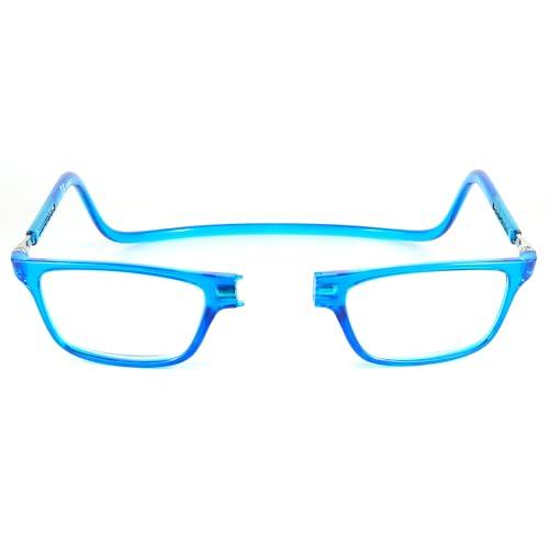 NEW VISION Occhiali da Lettura con Calamita NV2904 Blu Grado 2.5