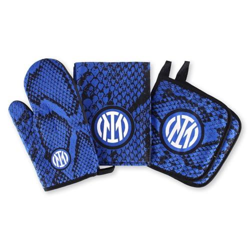 Inter Linea Cucina, Set Unisex Adulto, Blu, One Size