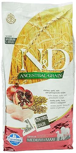 Farmina N&D Ancestral Grain Senior Medium & Maxi Pollo e Melograno