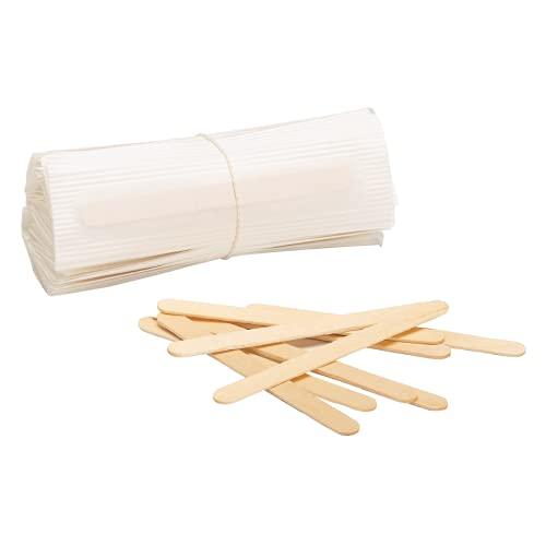 Happyfood Kit 1000 Palette per Caffè in Legno monouso imbustate singolarmente