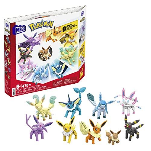 MEGA Pokémon - Eevee Evoluzioni Leggendarie, Set Costruzioni GFV85