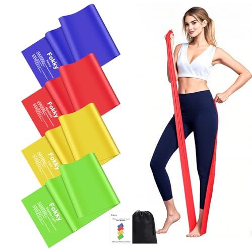 Set di 4 Elastici Fitness con Borsa Portaoggetti - 2M