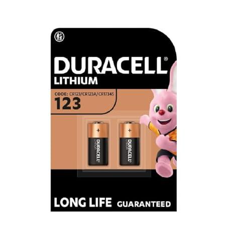Duracell 123 Batteria al Litio - Blister da 2