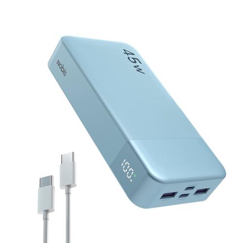 NOBIS Power Bank 20000mAh 45W Ricarica Rapida (Blu)