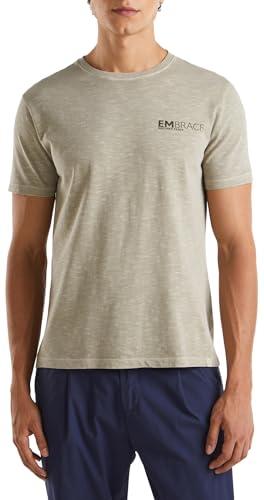 T-shirt Uomo United Colors of Benetton in Cotone Fiammato