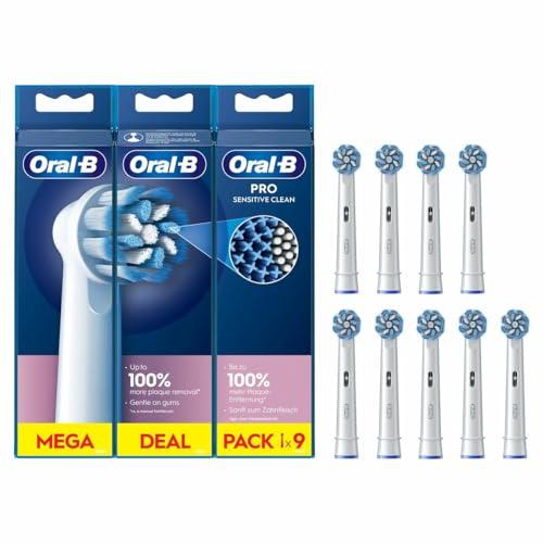 Oral-B Testine di Ricambio Sensitive Clean EB60 - Confezione da 9 Pezzi