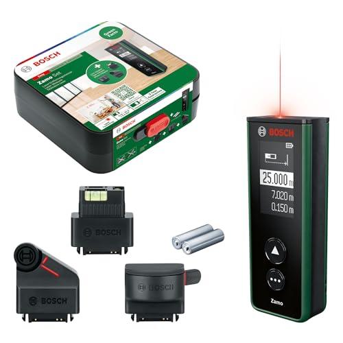 Bosch Zamo 4a Generazione Distanziometro Laser con 3 Adattatori
