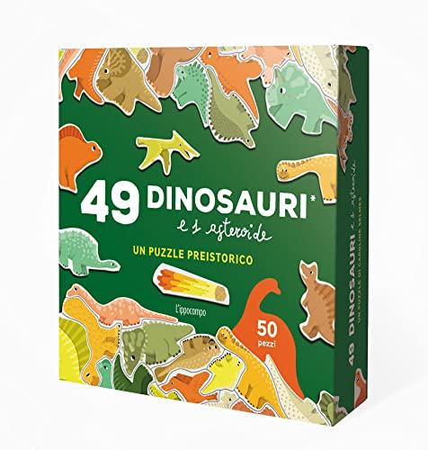 49 Dinosauri e 1 Asteroide Puzzle Preistorico