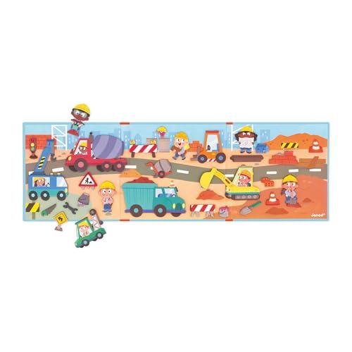 Janod Magnéti'Stories Cantiere - Gioco Magnetico Educativo