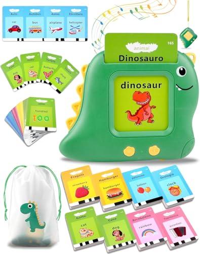 Flash Cards Bilingui Montessori per Bambini 2-6 Anni - 510 Parole