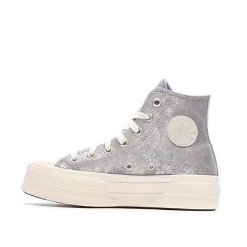Converse All Star Lift Platform Shimmer Viola