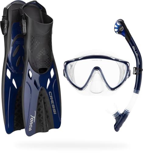 CRESSI Tino Adventure Set Clear/Blue Navy [S/M]
