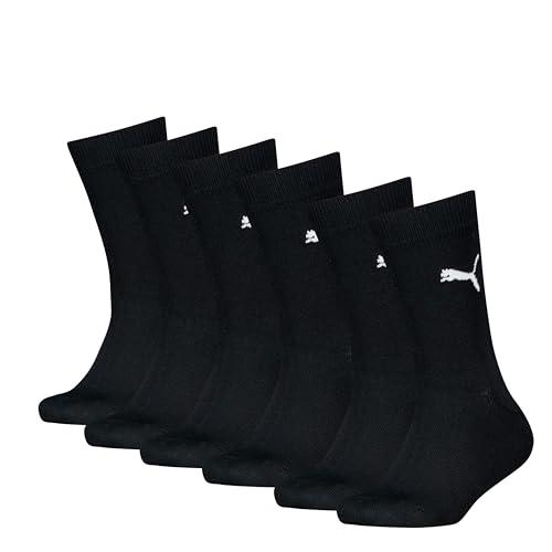 PUMA Easy Rider Junior 5p, Calzini Unisex - Bambini e Ragazzi, Black - New, 31-34