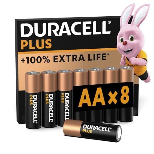 Duracell Plus AA - Confezione da 8 Pile Alcaline