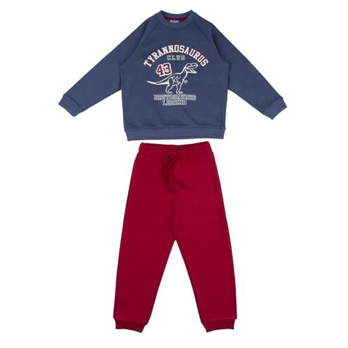 Prénatal Completo Tuta Felpata Bordeaux 5-6 Anni