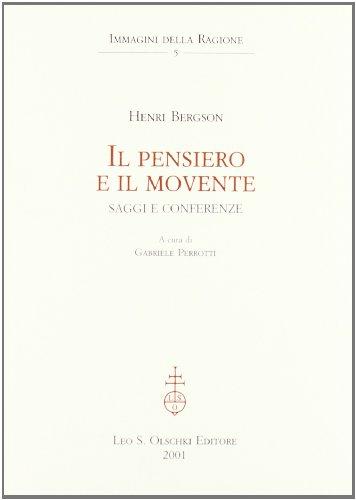 Il pensiero e il movente: saggi e conferenze