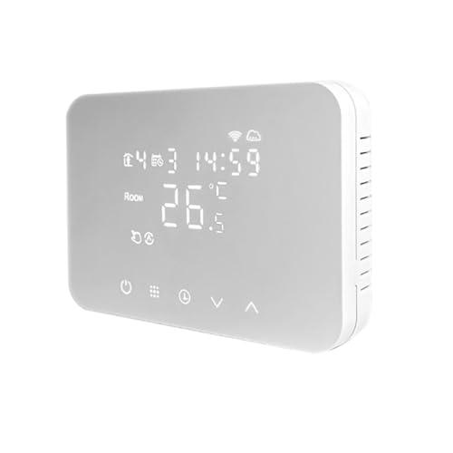iSnatch HeyThermo+ Cronotermostato Wi-Fi Soft Touch 230V Bianco