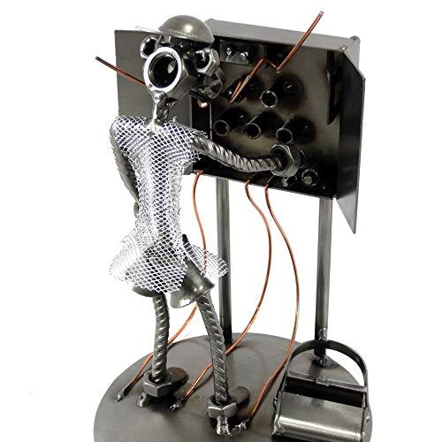 Elettricista in Metallo Artigianale - Idea Regalo Originale